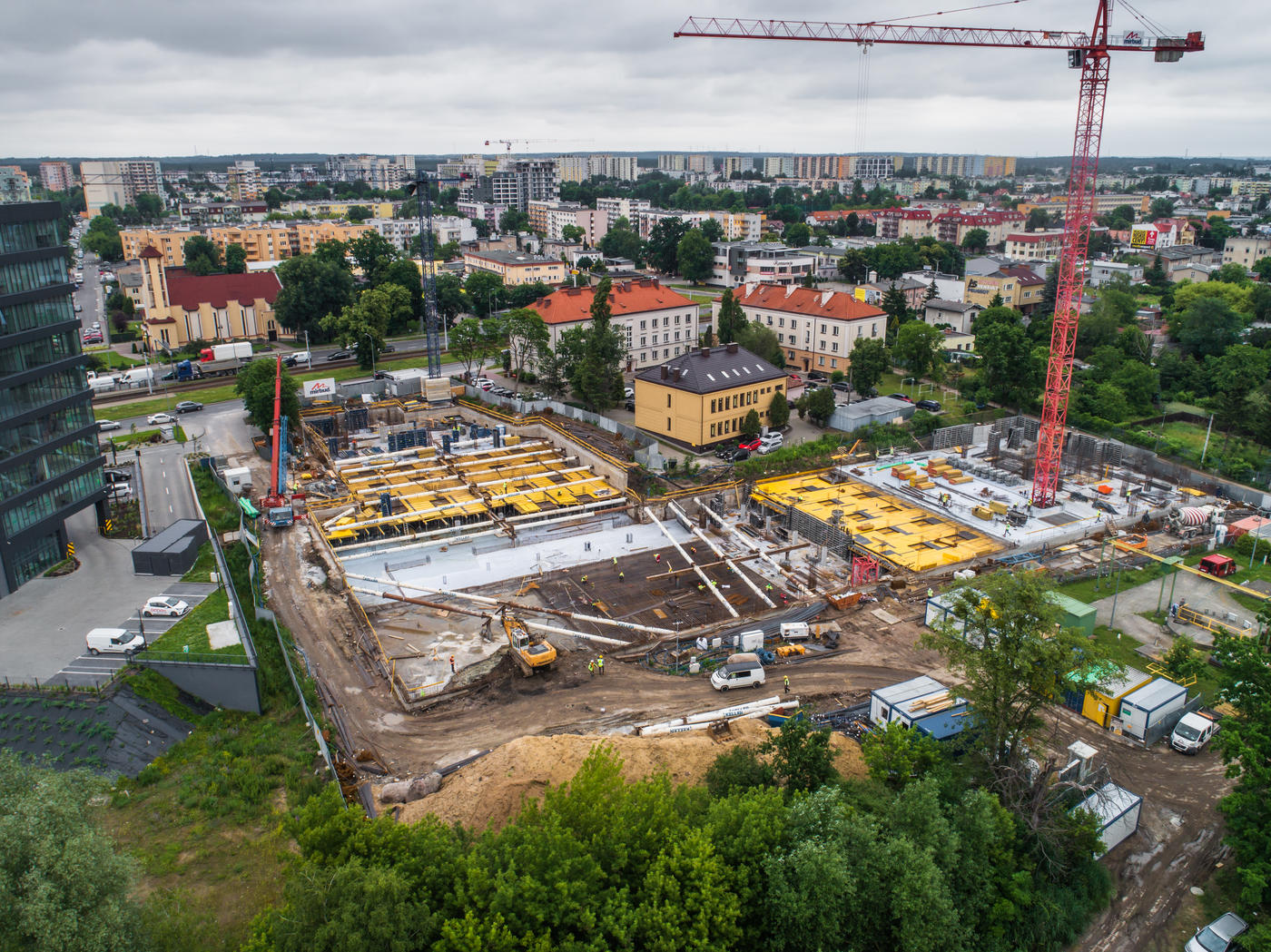 Aura Towers Bydgoszcz ściany szczelinowe 4