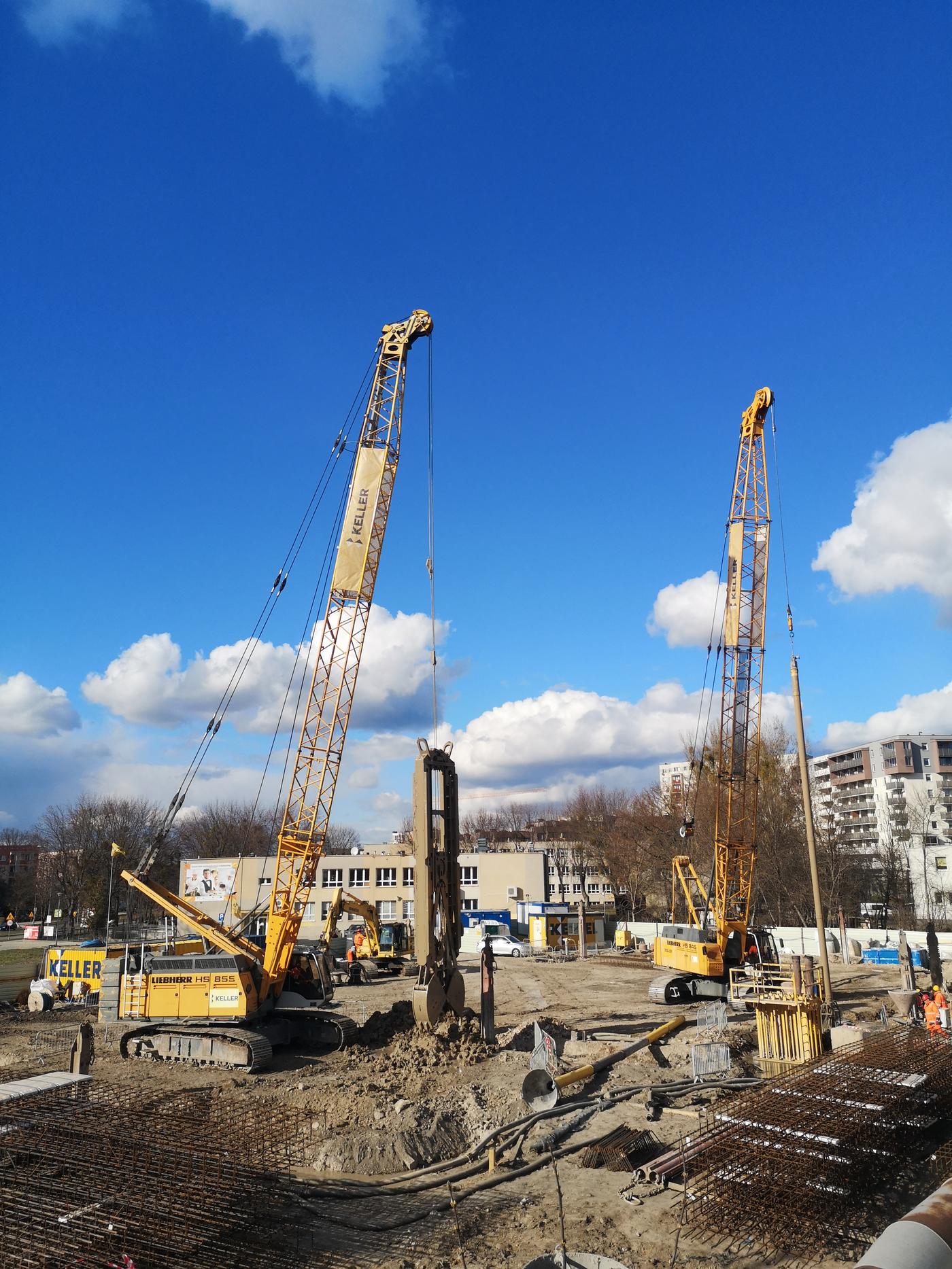 Ściany szczelinowe Białystok knyszyńska  1