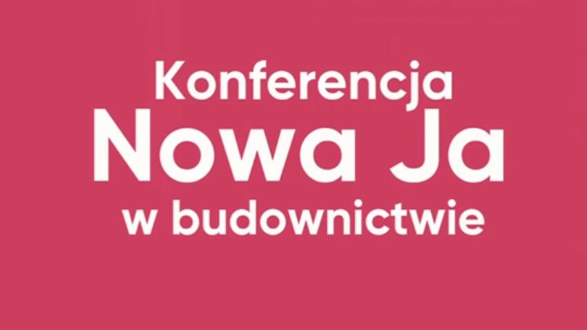 Konferencja Nowa Ja w Budownictwie okładka